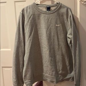 Light grey Nike crew neck